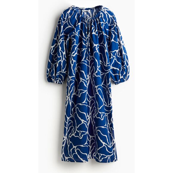 NWOT H&M sea scene coral kaftan small, $100 - Picture 2 of 7